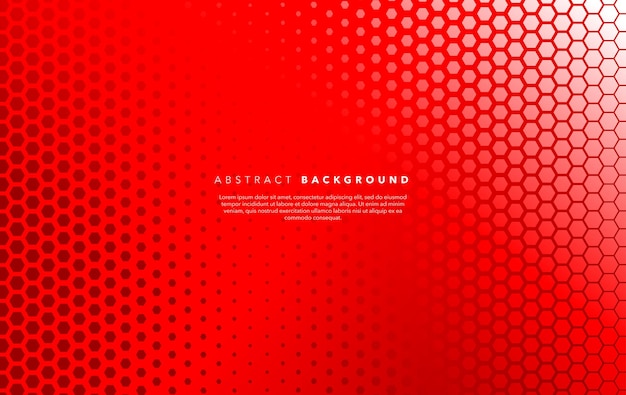 plantilla de fondo blanco rojo abstracto