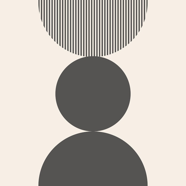 plantilla de fondo boho abstracta