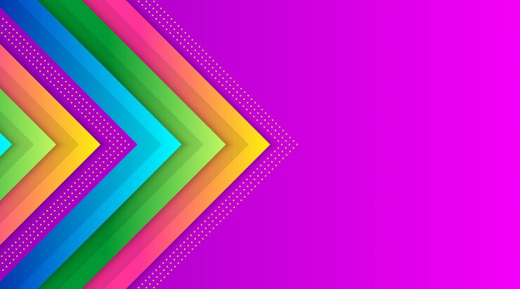 Vector plantilla de fondo degradado colorido geométrico