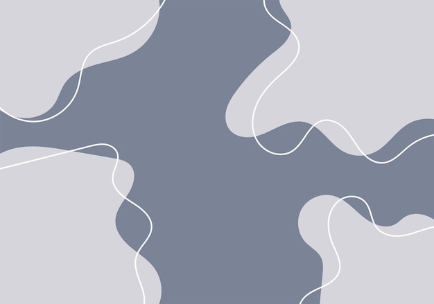 plantilla de fondo dibujado a mano gris abstracto con línea