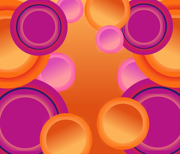plantilla de fondo fluido de color gradiente de cuadrados abstractos vectoriales