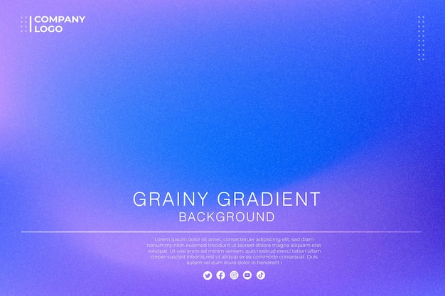 plantilla de fondo de gradiente granulado vectorial