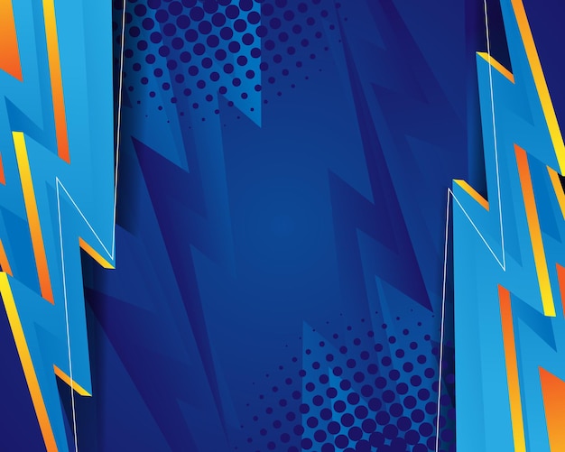 Plantilla de fondo de marco abstracto con espacio de copia
