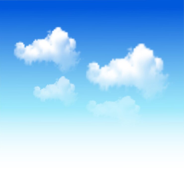 Vector plantilla de fondo de nubes colores pastel modernos