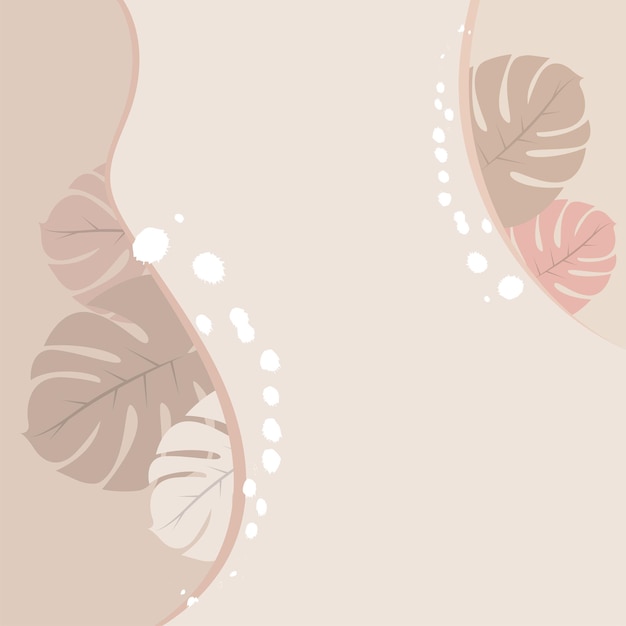 Plantilla de fondo de patrón de color neutro Vector