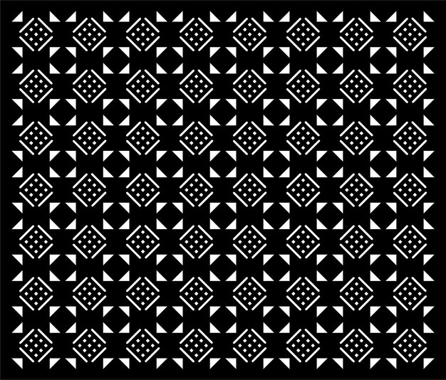 plantilla de fondo de patrón retro negro