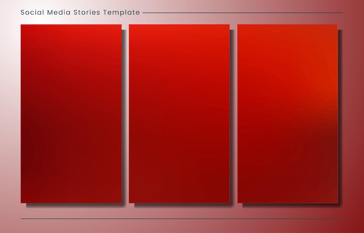 Vector plantilla de fondo de publicación de feed de historias de instagram