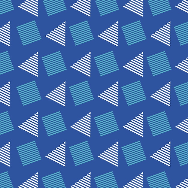 Vector plantilla de fondo retro de moda geométrica patrones sin fisuras de memphis