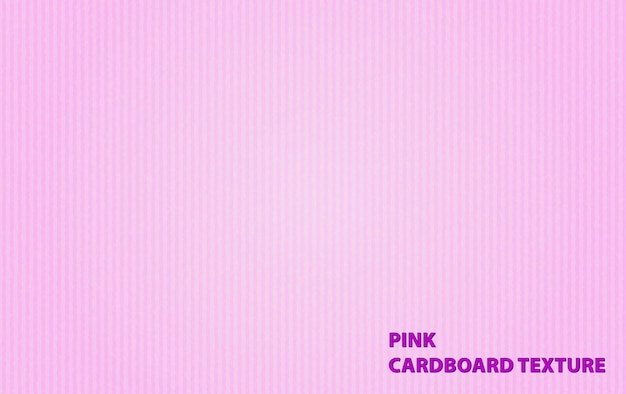 Vector plantilla de fondo con textura cardboarad rosa