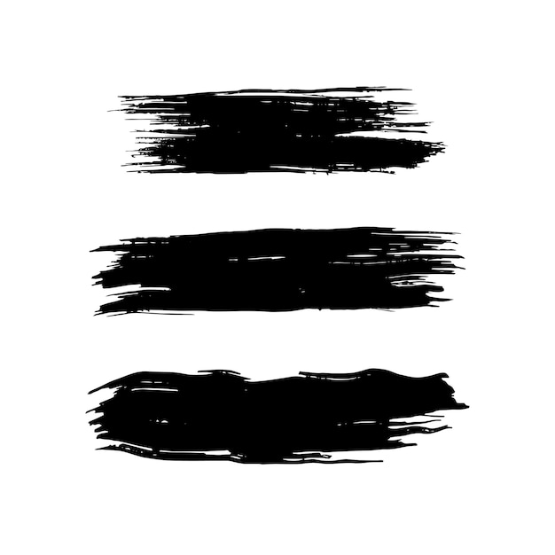 plantilla de fondo de trazo de pincel