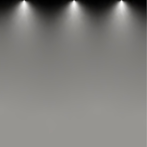 una plantilla de fondo vectorial de pared de foco plateado