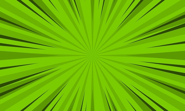Plantilla de fondo verde historieta cómica