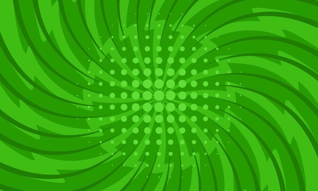Plantilla de fondo verde historieta cómica