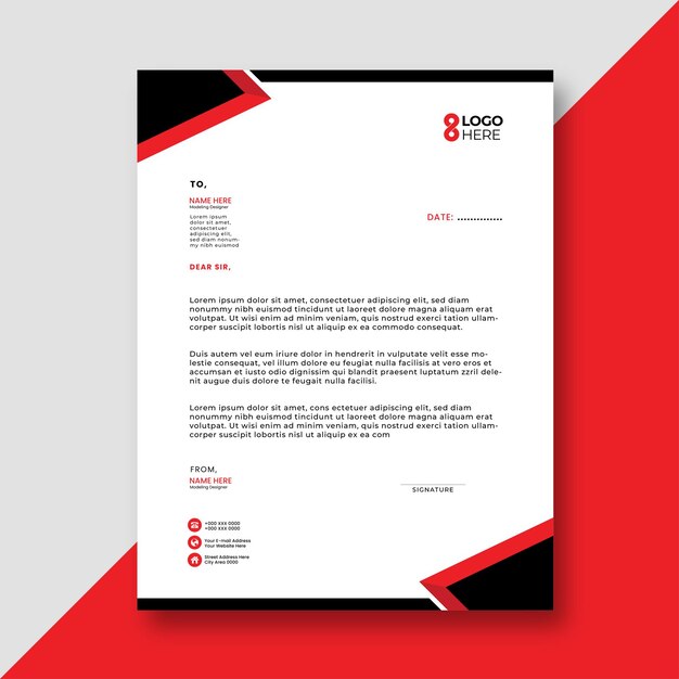 plantilla gratuita de diseño de encabezado vectorial