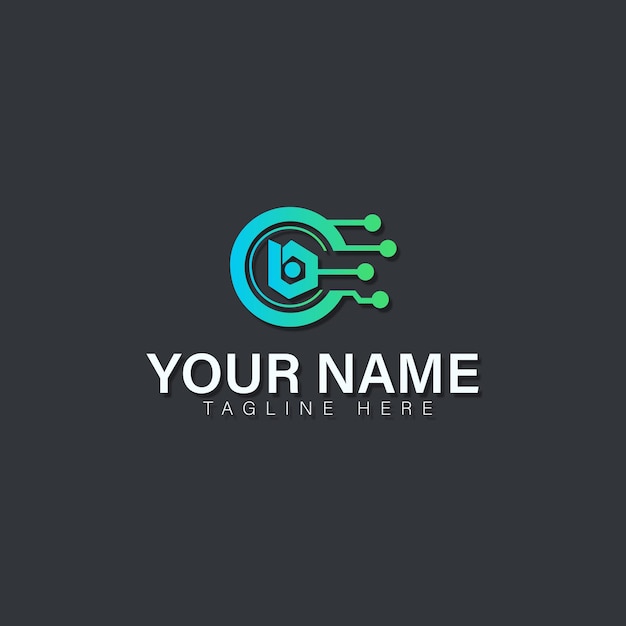 Plantilla gratuita de logotipo de una agencia de marketing digital vectorial para la web