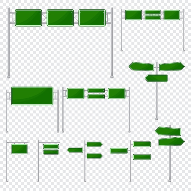 Plantilla de icono en blanco señal verde