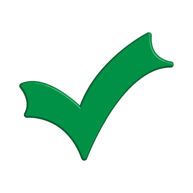 plantilla de icono de comprobación