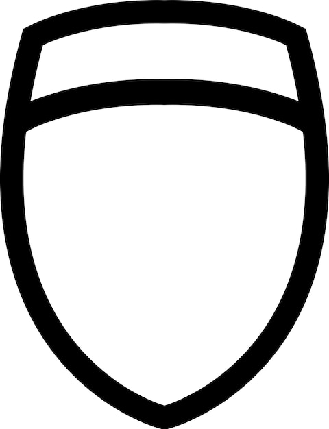plantilla de icono, escudo de protección de datos para el logotipo