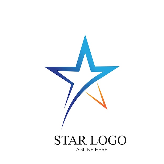 Plantilla de icono de estrella