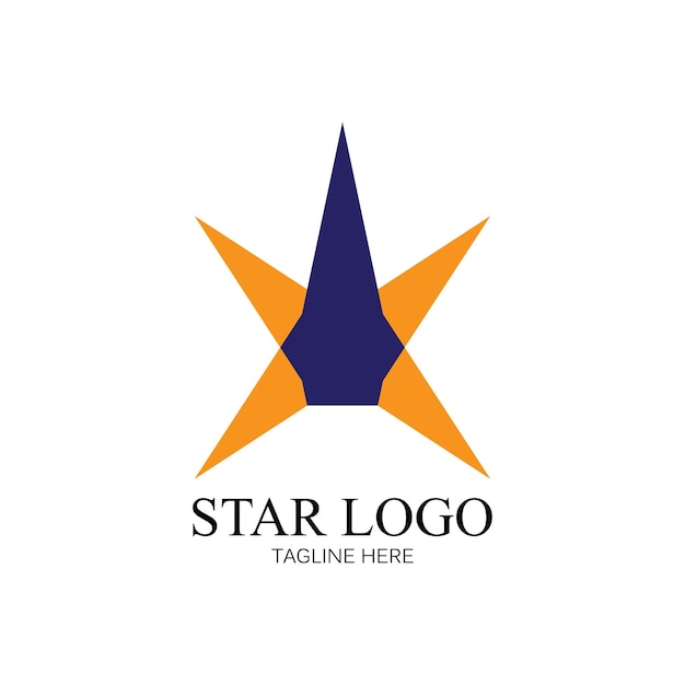 Plantilla de icono de estrella