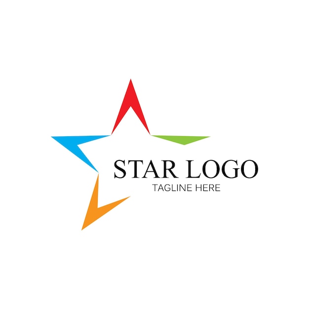 Plantilla de icono de estrella