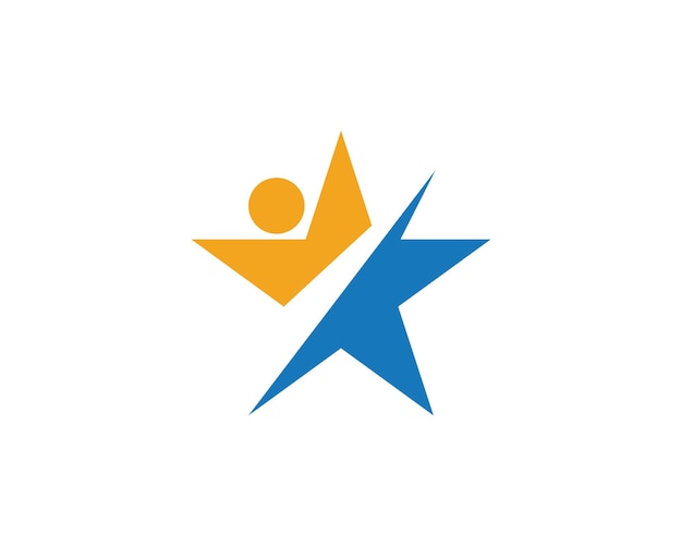 Plantilla de icono de estrella