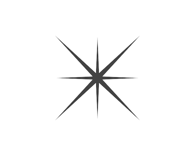 Plantilla de icono de estrella