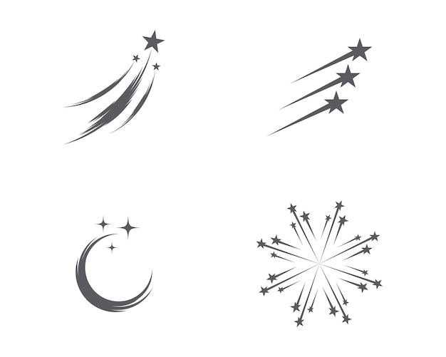 Vector plantilla de icono de estrella