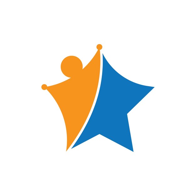 Plantilla de icono de estrella