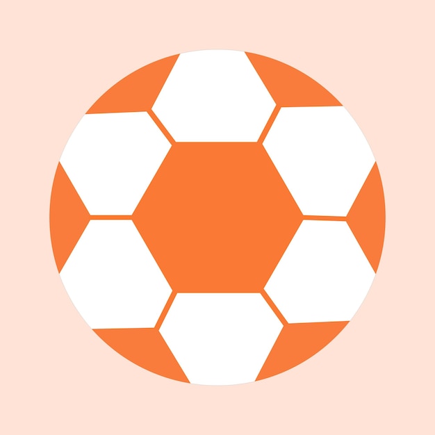 Plantilla de icono de vector de diseño de logotipo de fútbol