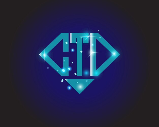 Plantilla de icono de vector de diseño de logotipo moderno inicial CTO