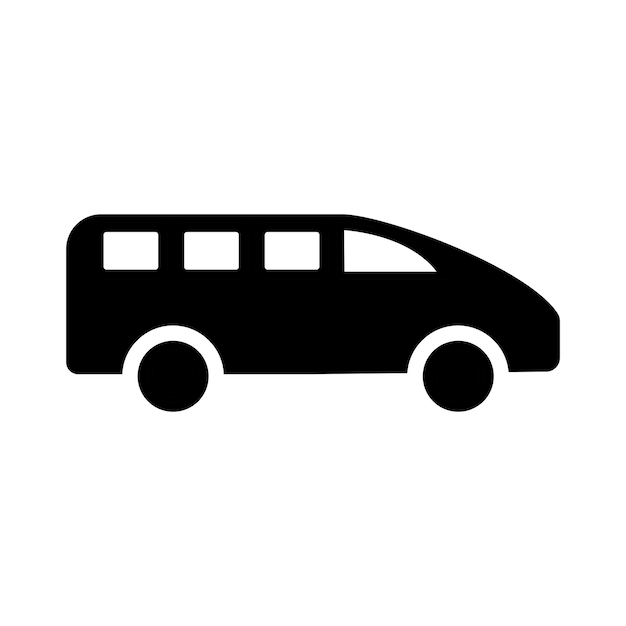 plantilla de icono vectorial de automóvil logotipo colección de moda diseño plano