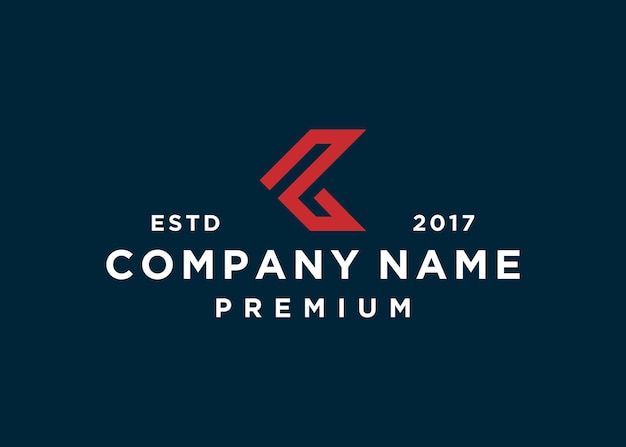 plantilla de ilustración de vector de diseño de logotipo de letra k