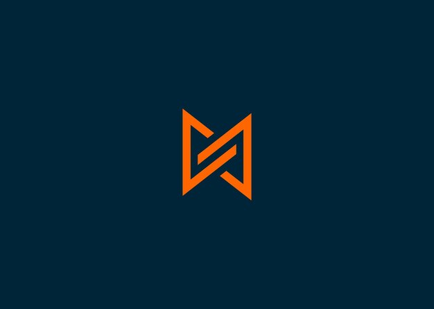 Plantilla de ilustración de vector de diseño de logotipo de letra n iniciales