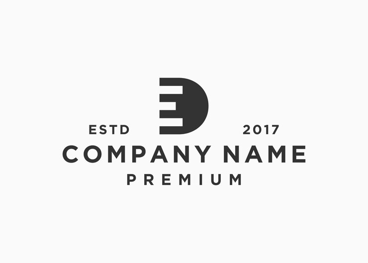 Vector plantilla de ilustración vectorial de diseño de logotipo de letra de