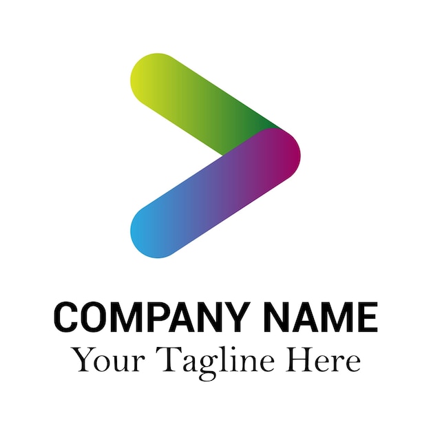 plantilla de imagen vectorial de diseño de logotipo de gradiente