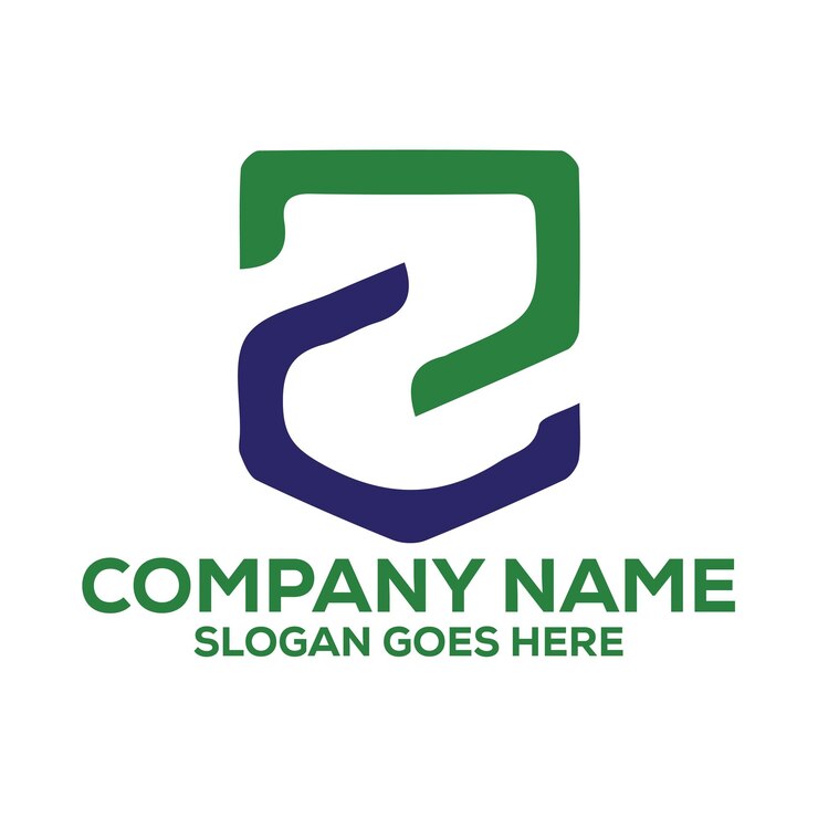 Vector plantilla de imagen vectorial de diseño de logotipo o icono de la letra z