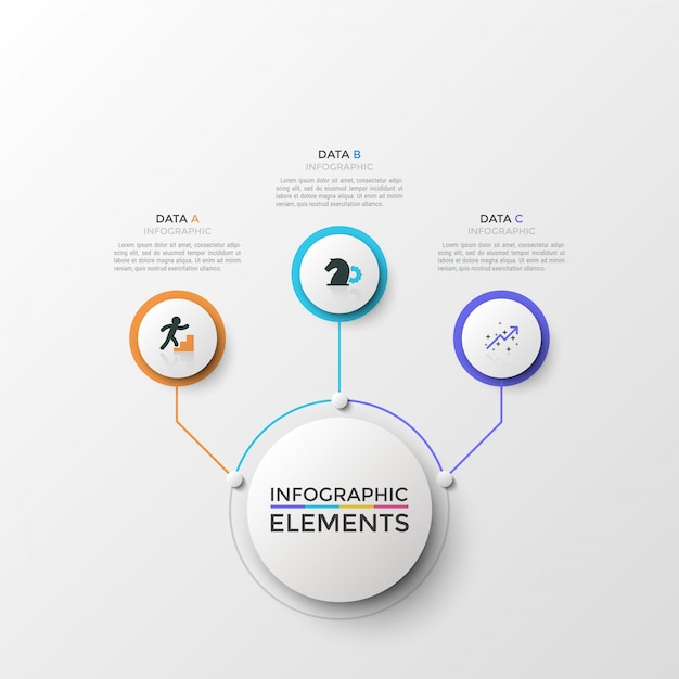 Plantilla de infografía moderna