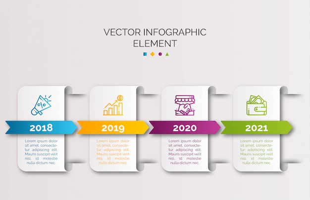 Plantilla de infografía