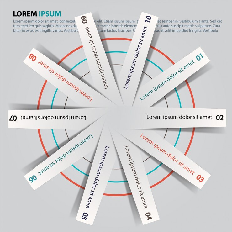 Vector plantilla de infografía
