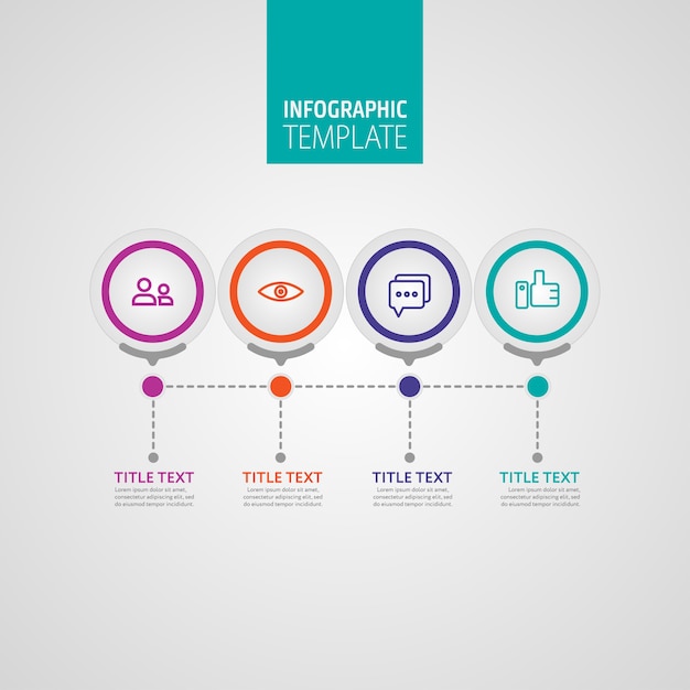 Plantilla de infografía