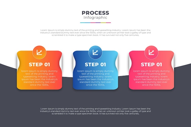 Plantilla infográfica de creatividad