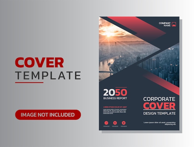 Plantilla de informe anual empresarial moderno