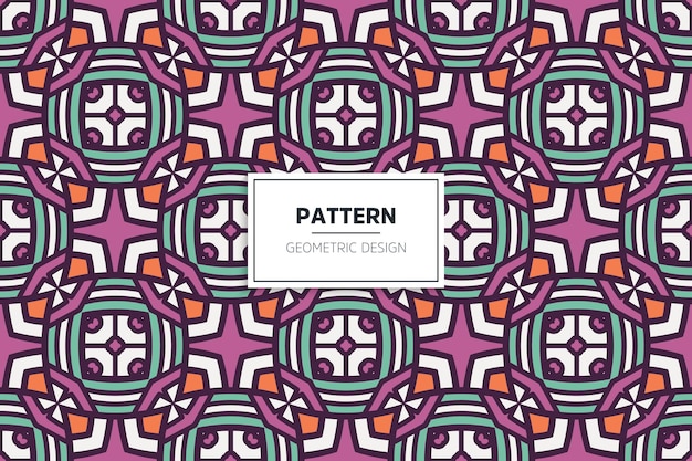 Plantilla de invitación de boda con diseño de mandala