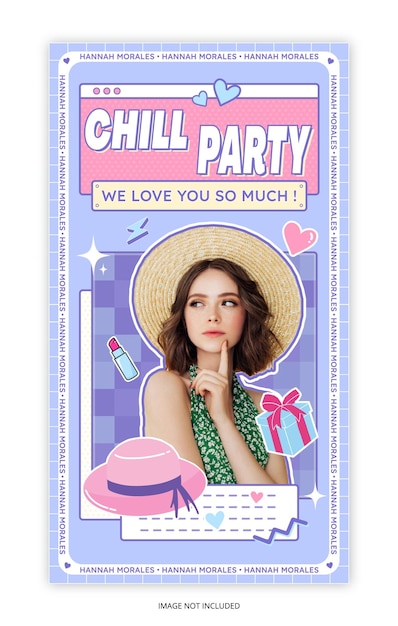 plantilla de invitación de cumpleaños para las redes sociales