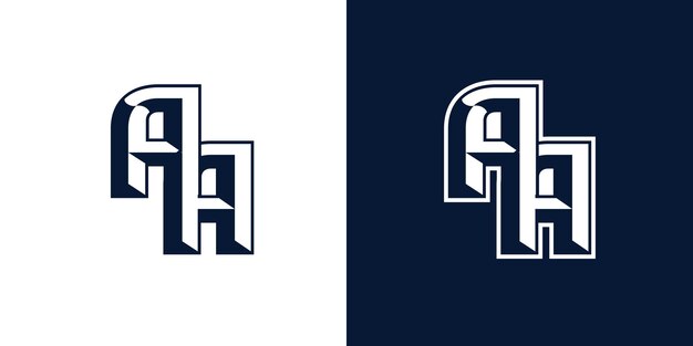 plantilla de la letra del logotipo de onda