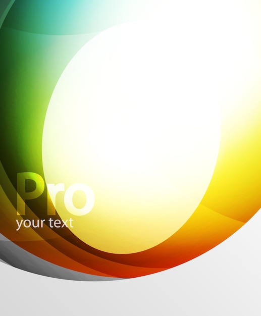 Plantilla de línea de onda de remolino de fondo abstracto Plantilla de diseño vectorial para su mensaje o fondo de pantalla de presentación