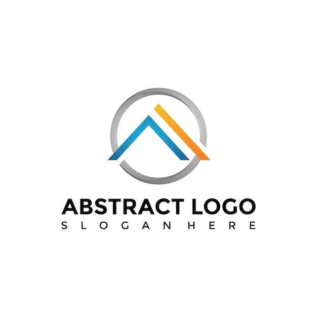 Plantilla de logo abstracto