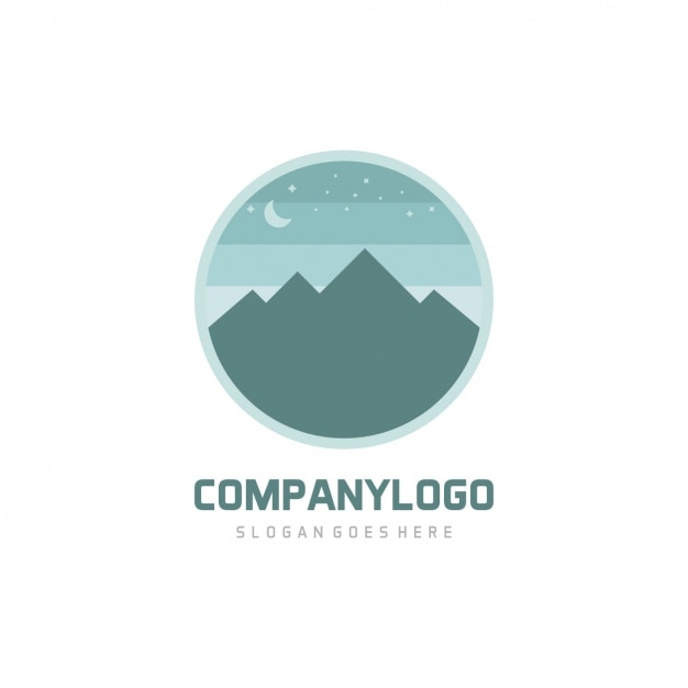 Plantilla de logo a color