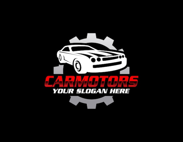 Plantilla de logo de compañía automovilística